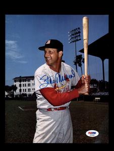 Stan Musial PSA DNA Signed  8x10 Photo Autograph Cardinals Geniue Stockist Cheap Pice