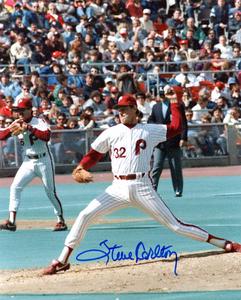 Steve Carlton Autographed 8x10 Photo (JSA) Cheapest Pice Cheap Pice