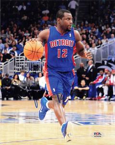 Will Bynum signed 8x10 photo PSA/DNA Detroit Pistons Autographed Official For Sale