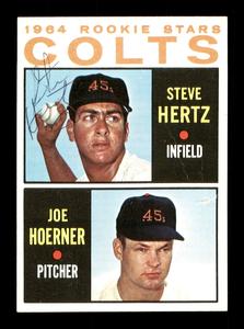 Steve Hertz Autographed 1964 Topps Rookie Card #544 Colt .45's High # 170361 Clearance Cost