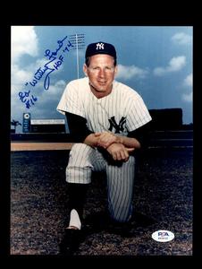 Whitey Ford PSA DNA Coa Signed 16 HOF 74 8x10 Photo Autograph Yankees Outlet Huge Surprise