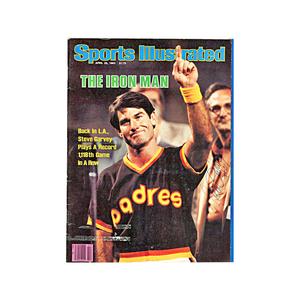 Steve Garvey San Diego Padres Autographed Signed April 1983 Sports Illustrated No Label (JSA COA) Sale Official