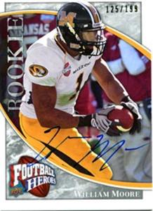 William Moore Autographed / Signed 2009 Upper Deck Card Buy Cheap Manchester Great Sale