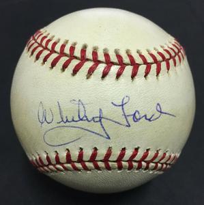Whitey Ford Yankees Signed Official AL Baseball Autograph HOF UDA COA Best Pices