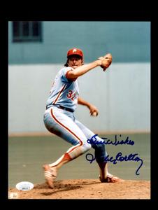 Steve Carlton JSA Coa Signed  8x10 Photo Autographed Phillies Clearance Inexpensive