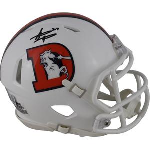 Steve Atwater Autographed/Signed Denver Broncos Alt 23 Mini Helmet Beckett 49069 Cheap Best Seller