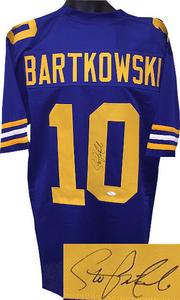 Steve Bartkowski signed  Cal Blue TB College Football Jersey XL- JSA Witnessed Cheap Sale Many Kinds Of