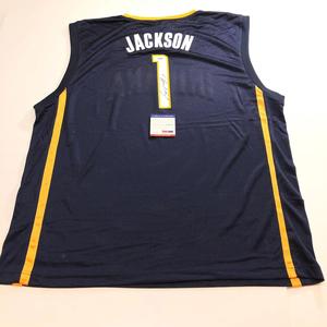 Stephen Jackson signed jersey PSA/DNA Indiana Pacers Autographed Outlet Collections