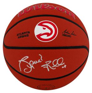 Spud Webb Signed Wilson Atlanta Hawks Logo NBA Basketball  - (SCHWARTZ COA) Enjoy Online