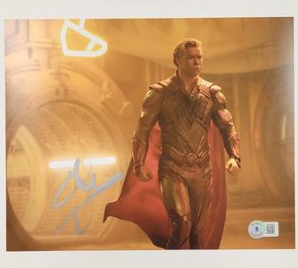 Will Poulter signed Marvel Guardians 8x10 photo autograph  Beckett BAS (B) Outlet Clearance Store