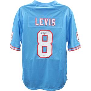 Will Levis Autographed Tennessee Titans Light Blue Nike XL Jersey FAN 48353 Clearance Fashionable