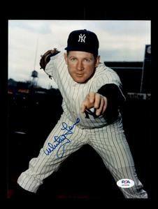 Whitey Ford PSA DNA Signed  8x10 Photo Autographed Yankees Amazon Cheap Pice