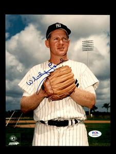 Whitey Ford PSA DNA Signed  8x10 Photograph Autograph Yankees Outlet Countdown Package