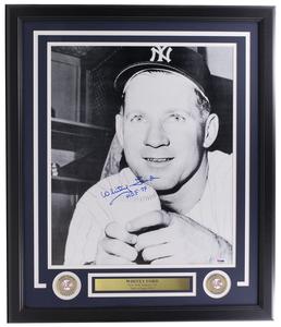 Whitey Ford Signed Framed New York Yankees 16x20 Photo HOF 74 PSA/DNA Outlet Purchase