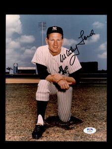 Whitey Ford PSA DNA Coa Signed  8x10 Photo Autograph Yankees From China For Sale