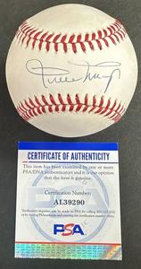 Willie Mays Signed Official NL Baseball SF Giants Autograph Clean PSA COA HOF 2025 Cheap Pice