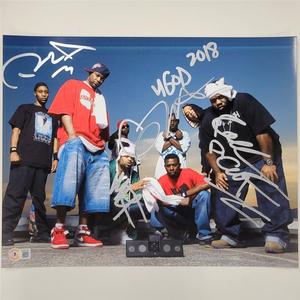 Wu-Tang Clan signed 11x14 photo GZA RZA Raekwon U-God Man autograph Beckett BAS Finishline Sale Online