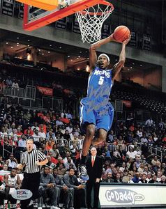 WILL BARTON signed 8x10 photo PSA/DNA Memphis Tigers Autographed Discount