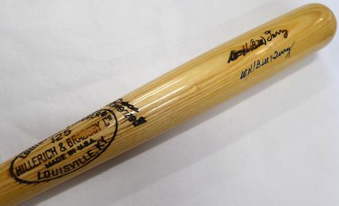 Will Bill Terry Autographed Blonde Louisville Slugger Bat Giants JSA #YY39714 Outlet Reliable