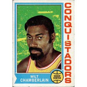 Wilt Chamberlain San Diego Conquistadors 1974 Topps #250 Release Dates
