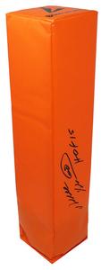 Will Shields (CHIEFS) Signed Orange Endzone Football Pylon w/HOF'15 (SS COA) Visit For Sale