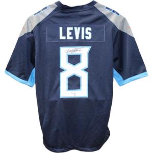 Will Levis Autographed Tennessee Titans Dark Blue Nike XL Jersey FAN 48354 Outlet Locations For Sale