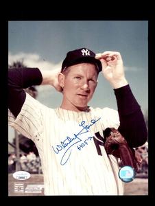 Whitey Ford JSA Coa Signed HOF 74 8x10 Photo Autograph Yankees Shop Offer