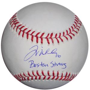 WILL MIDDLEBROOKS SIGNED BOSTON STRONG RED SOX OML RAWLINGS BASE BALL MLB AUTH Best Seller For Sale