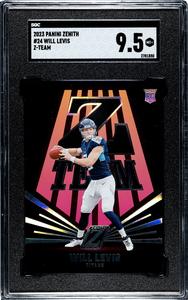 Will Levis 2023 Panini Zenith Z-Team Rookie Card (RC) #24 - SGC Graded 9.5 Mint Free Shipping 2025 New