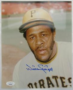 Willie Stargell Signed 8x10 Photo JSA AX04696 Huge Surprise