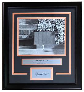 Willie Mays Framed San Francisco Giants 8x10 Photo w/ Laser Engraved Signature Outlet Cheap Pices
