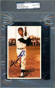 Willie Mays Gem Mint 10 PSA DNA Signed 1982 TCMA Autograph Many Kinds Of Cheap Online