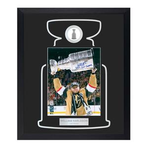 William Karlsson Signed & Inscribed Golden Knights Cup Champion 23x27 Frame #/23 Browse
