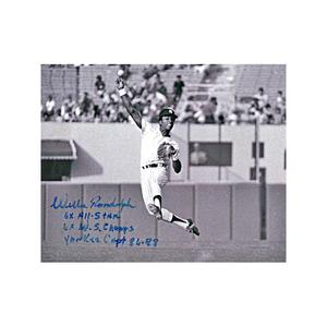 Willie Randolph New York Yankees Autographed and Insc. "6x AllStar, 6x W.S. Champs, Yankee Capt. 86.88" 8x10 Photo Free Shipping Wiki