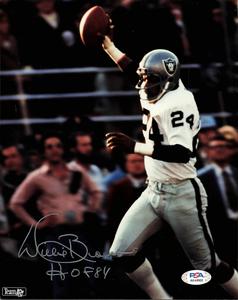 WILLIE BROWN signed 8x10 photo PSA/DNA Oakland Raiders Autographed Free Shipping Release Dates