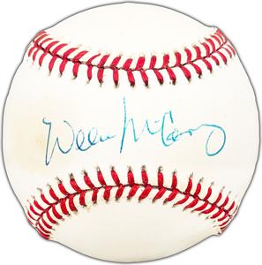 Willie McCovey Autographed NL Baseball San Francisco Giants Beckett #BK44456 Outlet 2025 New