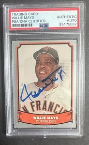 Willie Mays 1988 Pacific #24 PSA Authentic Gem Mint Auto New York Giants Hof Geniue Stockist Cheap Pice
