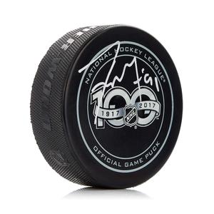 Tyler Seguin NHL Centennial Season Signed Official Game Puck Sale Discount