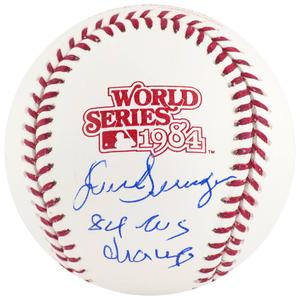 Juan Berenguer Signed Rawlings 1984 World Series Baseball w/84 WSC - (SS COA) Free Shipping Get Authentic