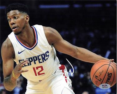 Tyrone Wallace signed 8x10 photo PSA/DNA Los Angeles Clippers Autographed Clearance Manchester