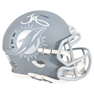 Tyreek Hill Signed Miami Dolphins Slate Alternate Speed Mini Football Helmet (Be With Credit Card Cheap Pice