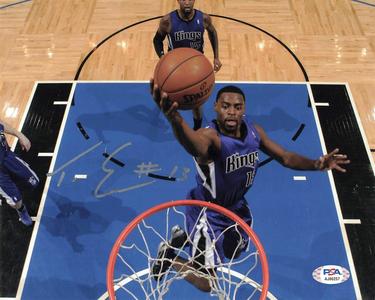 Tyreke Evans signed 8x10 photo PSA/DNA Sacramento Kings Autographed 2025 New