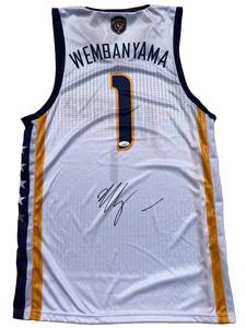 VICTOR WEMBANYAMA SIGNED OFFICIAL PUMA METROPOLITANS 92 FRANCE JERSEY SPURS JSA Clearance Wholesale Pice