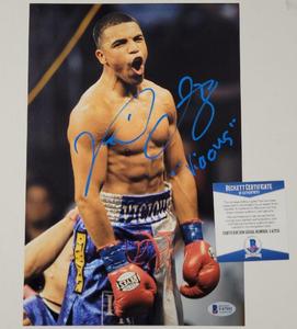 Victor Ortiz "Vicious" signed 8x12 Photo Boxing Autograph  Beckett BAS COA Outlet Factory Outlet