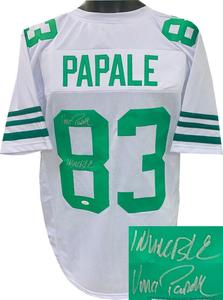 Vince Papale signed White TB Custom Stitched Pro Style Jersey Invincible XL- JSA Cheapest