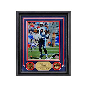 Vince Young Tennessee Titans Autographed Signed Highland Mint Collage LE #/99 (Highland Mint Auth) High Quality