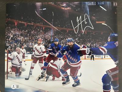 Vincent Trocheck signed 11×14 photo Tumblr