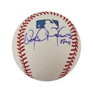 Victor Martinez Indians Tigers Autographed Signed OML Baseball (JSA COA #AQ67483) Fast Delivery Sale Online
