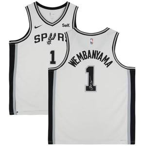 Victor Wembanyama Signed Spurs White Nike Association Swingman Jersey Fanatics Cheap Discount Sale
