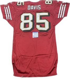 Vernon Davis signed Jersey PSA/DNA San Francisco 49ers Autographed Clearance Original